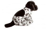 English Pointer aus Pl&uuml;sch seitlich