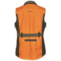 Pinewood Furudal Doghandler Weste Orange/Moss Green R&uuml;ckseite