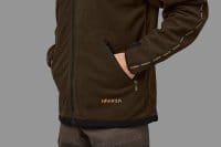 H&auml;rkila Kamko Fleecejacke - Limited Edition braun Einschubtasche 