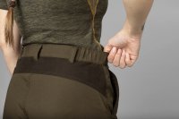 Seeland Key-Point Kora Hose Damen Pine Green/Grizzly Brown Detail 4