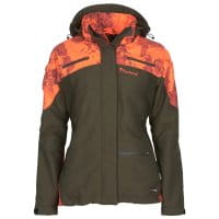 Pinewood Hunter Pro Xtreme 2.0 Camou Jacke Damen Moosgr&uuml;n/Strata Blaze Vorderseite