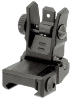 UTG AR15 Low Profile Flip-up Rear Sight Lochkimme
