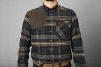 H&auml;rkila Jarne Hemd Dark Olive Detail 1