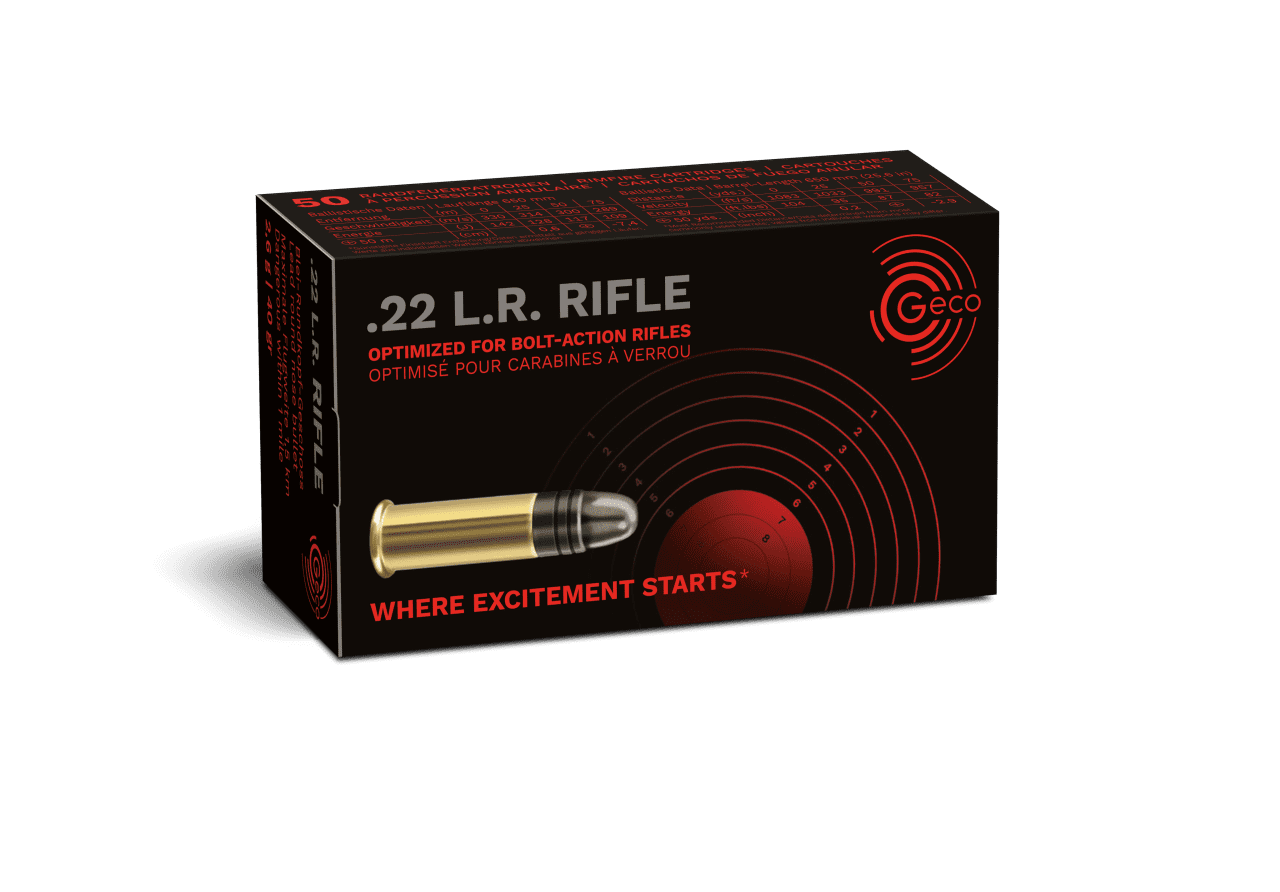 Geco .22 lfB Rifle - 50 Stück