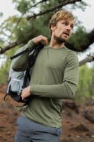 Icebreaker 200 Oasis Langarm Funktionsshirt Loden