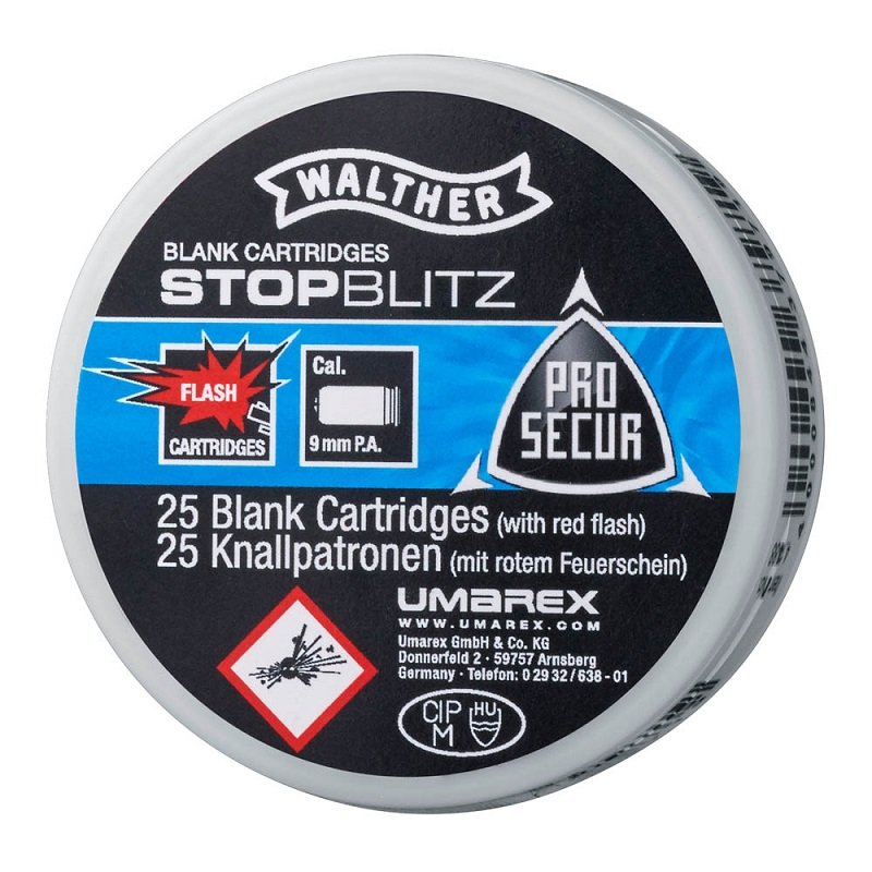 Umarex Walther Stop Blitz 9 mm P.A.K Platzpatronen