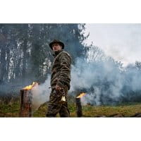 H&auml;rkila Tyst Camo Insulated Jacke