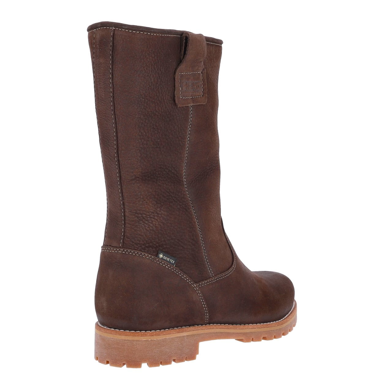 Meindl Corvara Lady GTX Winterstiefel Dunkelbraun seitlich 2
