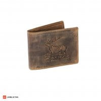 Portefeuille en cuir Greenburry Vintage