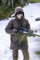 Blaser Bob Rib Beanie Dunkelbraun Anwendung