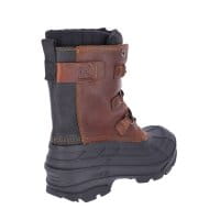 Kamik Alborg Plus Braun Winterstiefel seitlich hinten