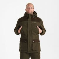Deerhunter Eagle Winterjacke Tarmac green Detail 1