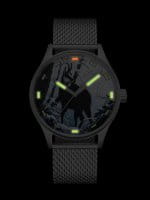 Swiss Timer Trapper Gemse H3 Uhr Edelstahl Nacht