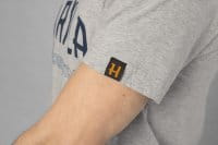 H&auml;rkila Modi T-Shirt Light grey melange Detail 2