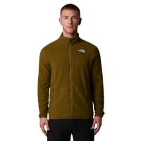 The North Face 100 Glacier Full-Zip Fleecejacke Moss Green
