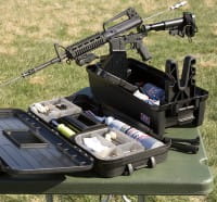 Bo&icirc;te MTM Tactical Range TRB40, nettoyage d'une arme