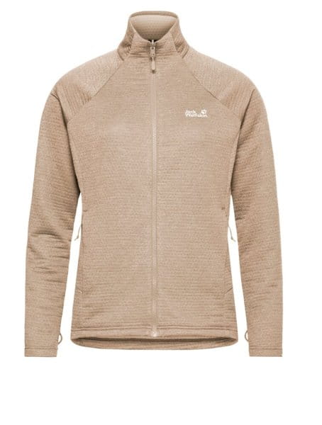 Jack Wolfskin ANYTRAIL FZ W Fleecejacke Damen oat