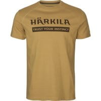 H&auml;rkila Logo 2er-Pack T-Shirt sand Vorderseite