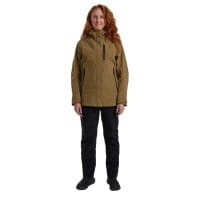 Deerhunter Lady Sarek Shell Jacke mit Kapuze Damen butternut Frau outfit