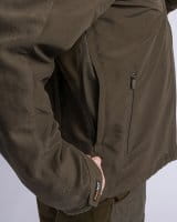 Pinewood Furudal Caribou Hunt Extreme Jacke Suede Brown/D.Olive Detail 4