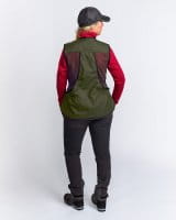 Pinewood Dog Sports 2.0 Weste Damen Mossgreen Detail 3