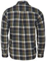 Pinewood H&auml;rjedalen Hemd Green/Navy R&uuml;ckseite