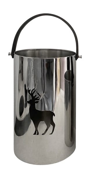 Kaheku Laterne Toba Hirsch Groß – Ø 20 × H 35 cm