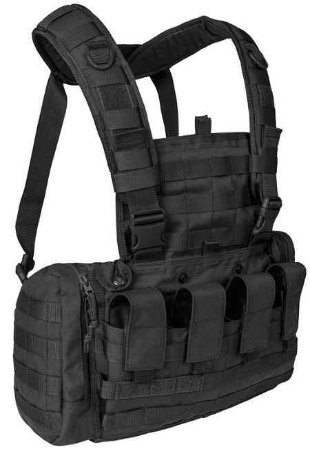 Radio Pouch Harnais Léger 710g Harnais Modulaire TT Small Combi Rig - Poche Amovible, MOLLE Combi Rig Tasmanian Tiger