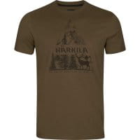 H&auml;rkila Nature T-Shirt Willow green Frontansicht