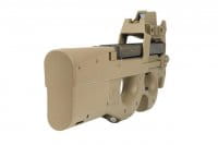 GSG FN P90 Standard Dark Earth Softair Gewehr hinten