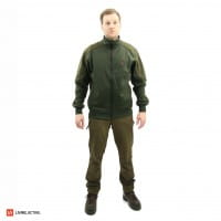 Deerhunter 3988 Strike Full Stretch Hose Fallen leaf mit Deerhunter Rogaland Sweat und Meindl Ortler Trekkingschuhe