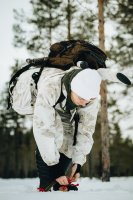 Pinewood Jagdrucksack mit Gewehrholster 22 L Anwendung 3