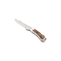 Sauer Klappmesser Hirschhorn seitlich
