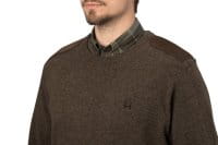 H&auml;rkila Arran Pullover Slate Brown Perspektive 1