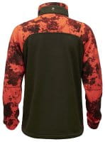 Pinewood Furudal Hunters Camou Fleece Jacke Strata Blaze/H.Green R&uuml;ckseite