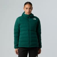 The North Face Abseil Stretch Down Hoodie Damen Hunter green