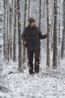 Blaser Suede Hose Maddox getragen im Winter Wald