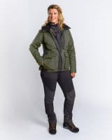 Pinewood Dog Sports 2.0 Jacke Damen Mossgreen/Black Detail 1