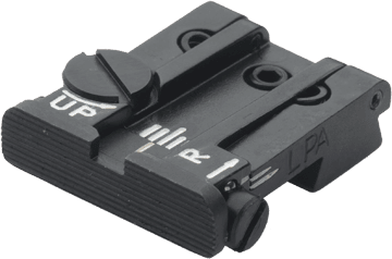 Hausse micrométrique LPA TPU Beretta 92, 96, 98 M9, Stock, Brigadier, 90Two