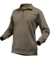 Pfanner Quarter Zipp Neck Sweater Waldgr&uuml;n