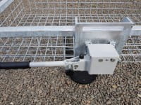 Heckträger Korb verzinkt, mit Schnellkupplung