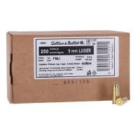 Sellier & Bellot 9 mm Luger Vollmantel FMJ 124 gr. - 250 St.