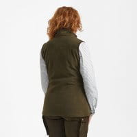 Deerhunter Lady Eagle Fleeceweste Tarmac green Detail 3