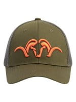 Blaser Trucker Kappe dunkeloliv Vorderseite