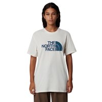 The North Face Relaxed Easy T-Shirt Damen White Dune/Midnight Pet