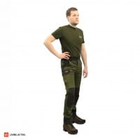 Pantalon Hart Certas-T avec T-shirt Aktiva-S Hart et chaussures de chasse Tatra GTX Hanwag