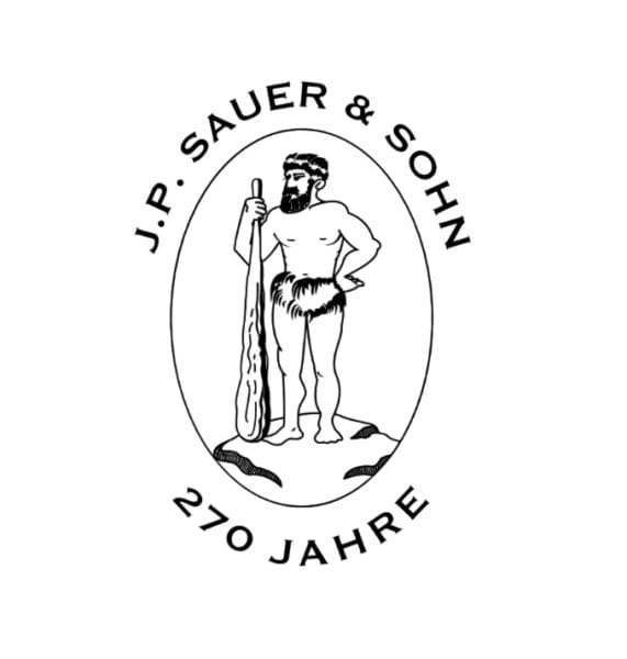 Sauer Aufkleber Mann mit Keule Sauer Aufkleber Mann mit Keule