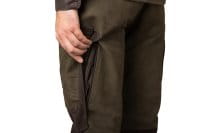 H&auml;rkila Pro Hunter Lederhose Willow green Detail 5