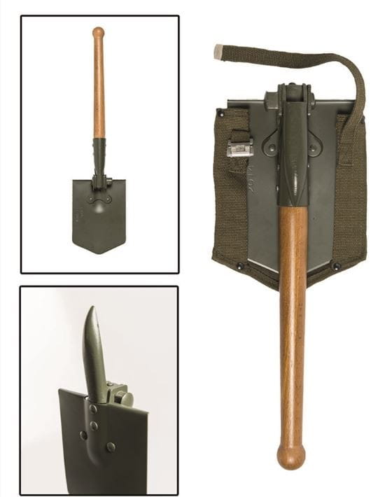 MIL-TEC BW Klappspaten mit Tasche