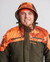 Pinewood Hunter Pro Xtreme 2.0 Camou Jacke Moosgr&uuml;n/Strata Blaze Detail 5